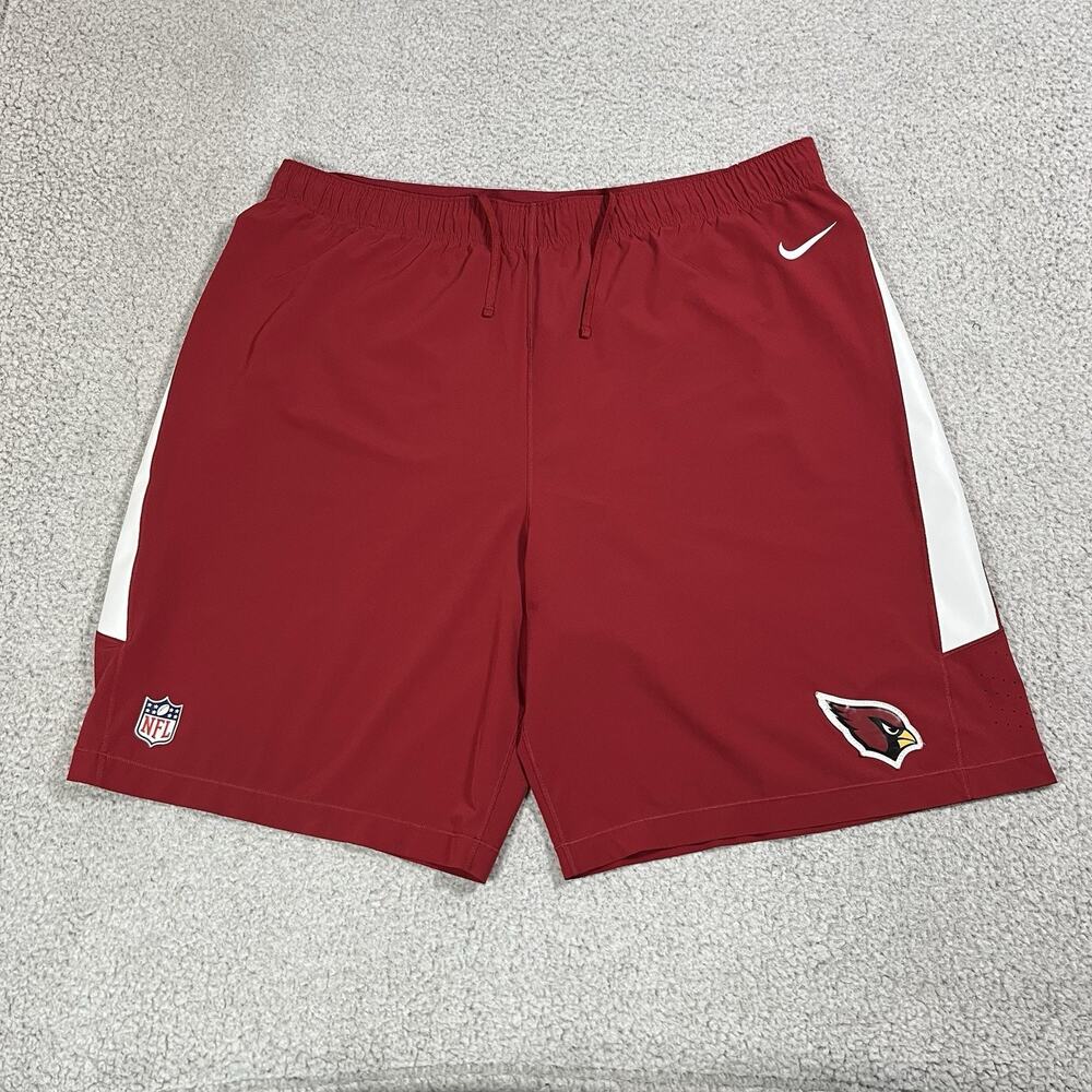 Arizona Cardinals Shorts Mens 2XL Nike Team Issued On Field Football NFL #75